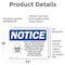 Signmission Using A Generator Indoors Will Sign With Symbol, 24 in W x Rectangle, Vinyl Decal OS-2PACK-NS-D-1824-L-18840 - alternate 2